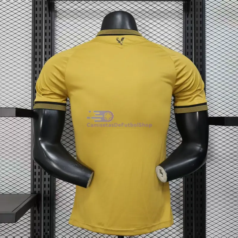 Camiseta Crystal Palace FC 2025/2026 2ª Equipación Amarillo (EDICIÓN JUGADOR)