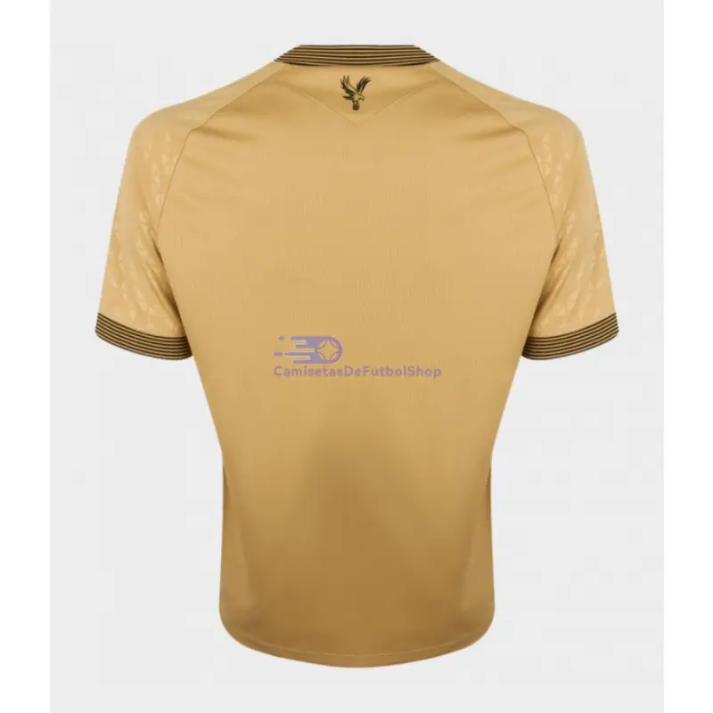 Camiseta Crystal Palace FC 2025/2026 3ª Equipación Oro