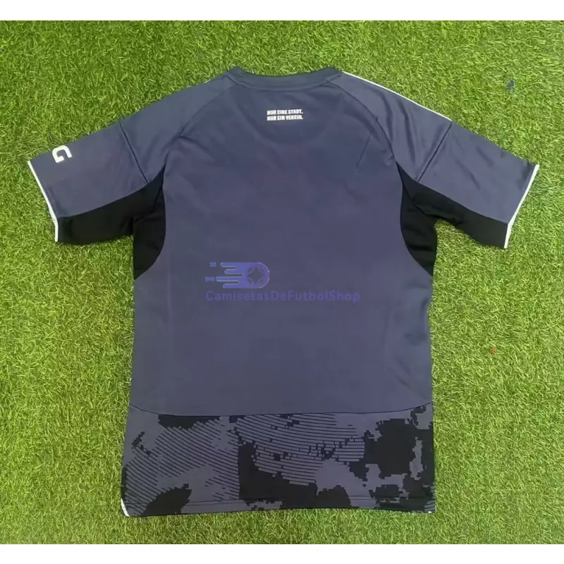 Camiseta Eintracht Fráncfort 2025/2026 3ª Equipación Negro/Gris