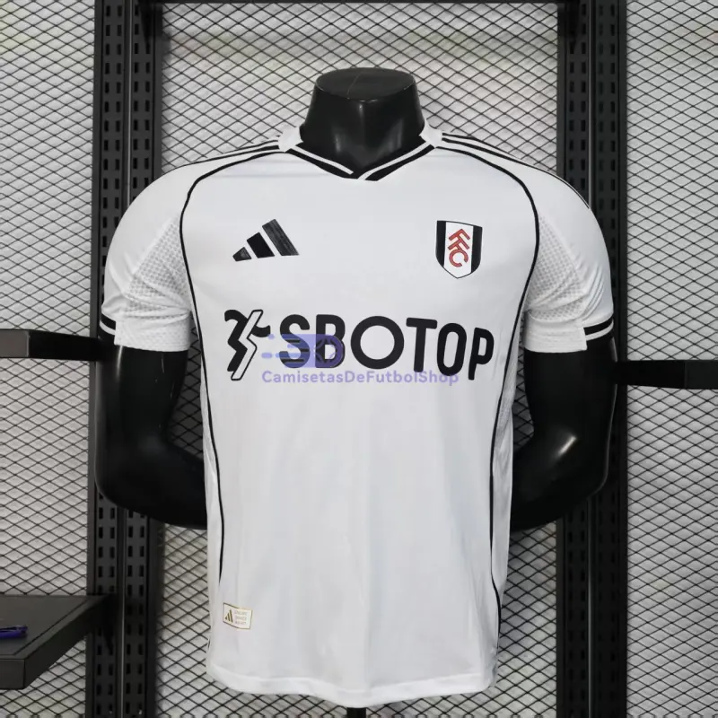 Camiseta Fulham F.C. 2025/2026 1ª Equipación Blanco (EDICIÓN JUGADOR)