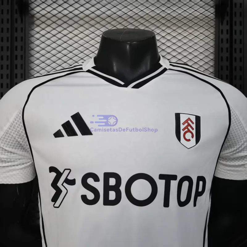 Camiseta Fulham F.C. 2025/2026 1ª Equipación Blanco (EDICIÓN JUGADOR)
