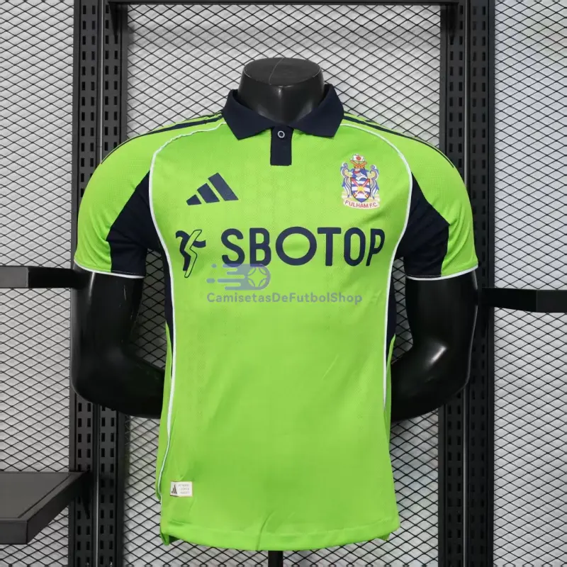 Camiseta Fulham F.C. 2025/2026 2ª Equipación Verde (EDICIÓN JUGADOR)