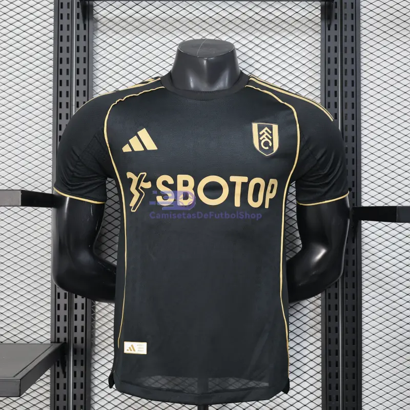 Camiseta Fulham F.C. 2025/2026 3ª Equipación Negro (EDICIÓN JUGADOR)