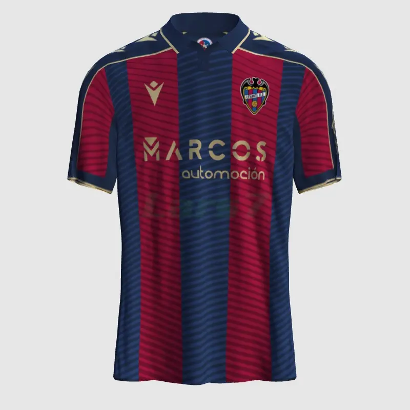 Camiseta Levante UD 2025/2026 1ª Equipación Azul Marino/Rojo