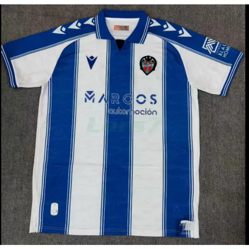 Camiseta Levante UD 2025/2026 2ª Equipación Azul/Blanco
