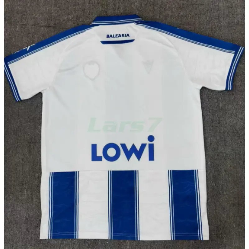 Camiseta Levante UD 2025/2026 2ª Equipación Azul/Blanco