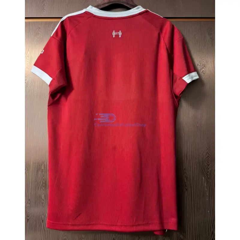 Camiseta Liverpool 2025/2026 1ª Equipación Rojo Mujer