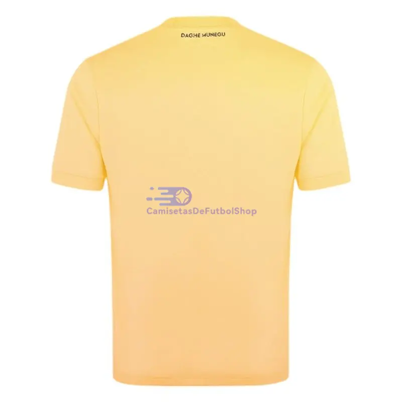 Camiseta Monaco 2025/2026 3ª Equipación Amarillo Claro