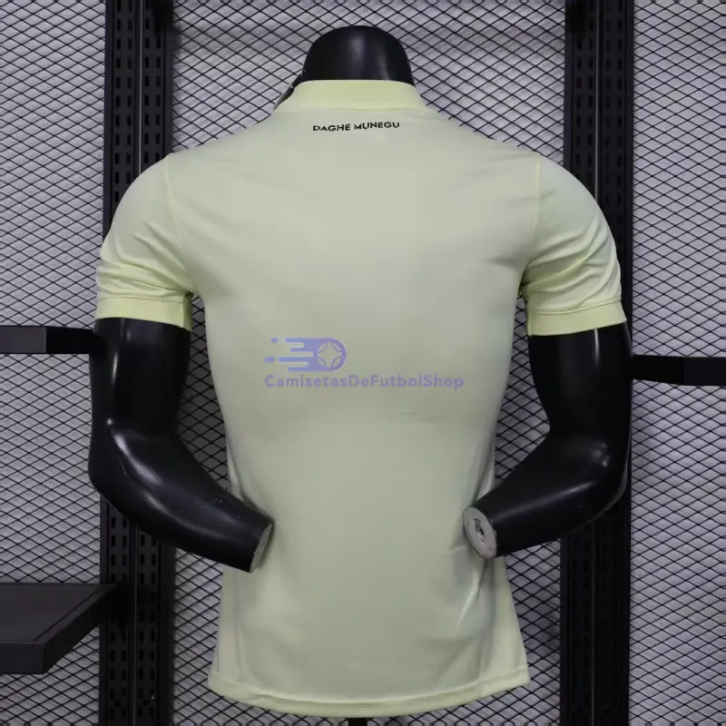 Camiseta Monaco 2025/2026 3ª Equipación Amarillo Claro (EDICIÓN JUGADOR)