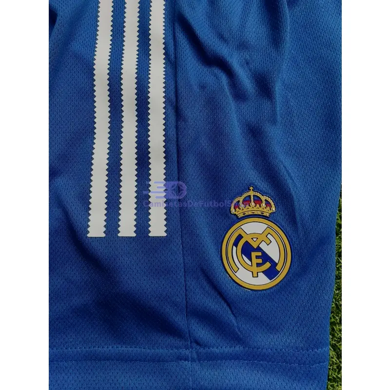 Camiseta Real Madrid 2025/2026 3ª Equipación Azul Niño Kit (EDICIÓN JUGADOR)