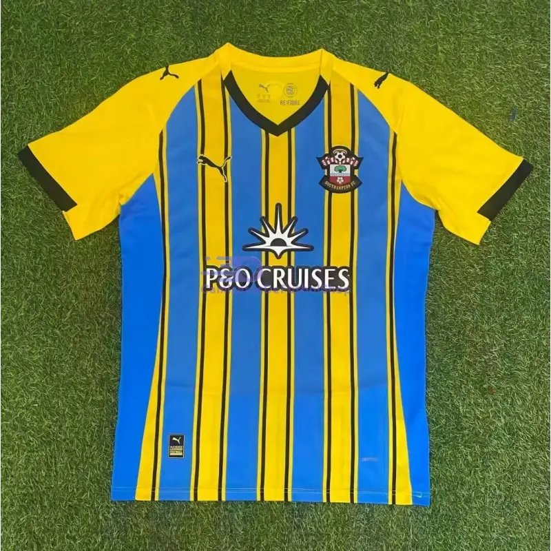 Camiseta Southampton 2025/2026 2ª Equipación Amarillo/Azul
