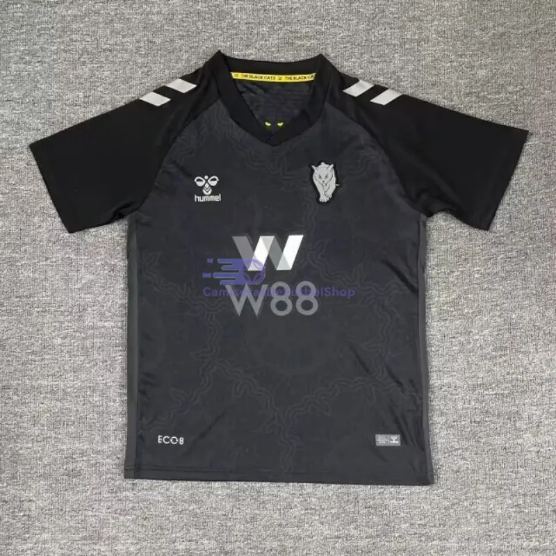 Camiseta Sunderland AFC 2025/2026 3ª Equipación Negro