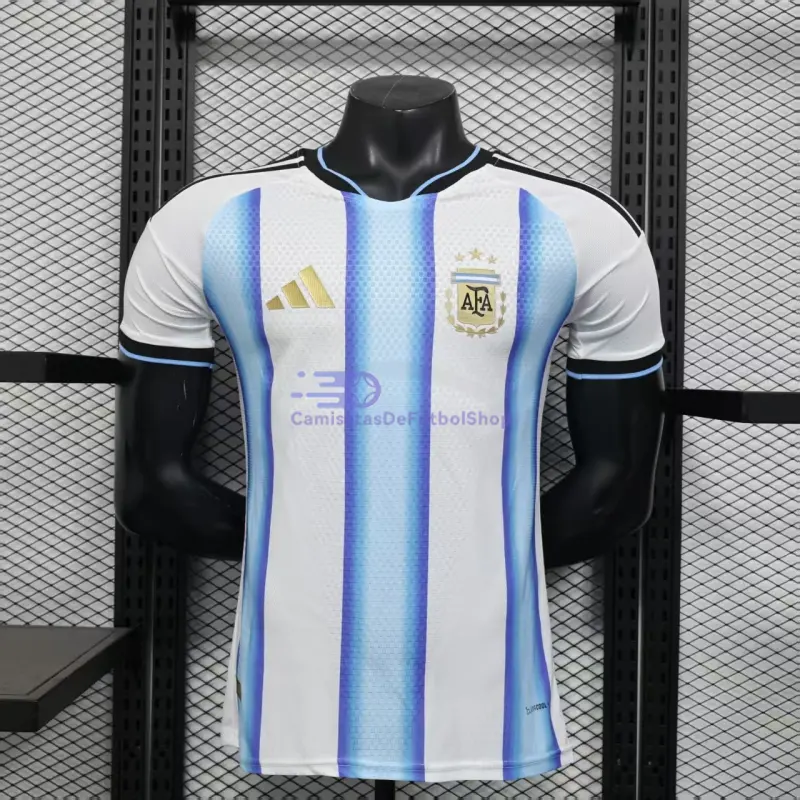 Camiseta Argentina 2026 1ª Equipación Azul/Blanco (EDICIÓN JUGADOR)
