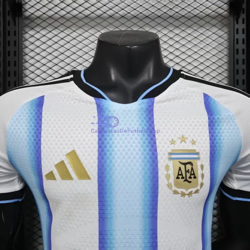 Camiseta Argentina 2026 1ª Equipación Azul/Blanco (EDICIÓN JUGADOR)