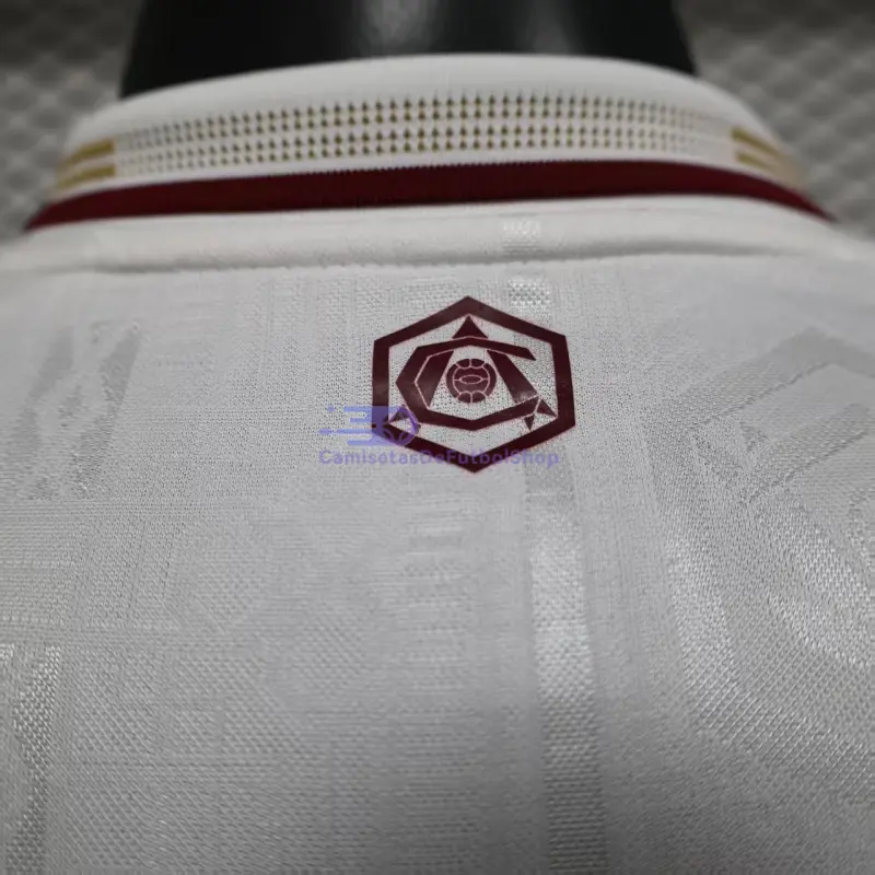 Camiseta Arsenal 2025/2026 3ª Equipación ML Blanco (EDICIÓN JUGADOR)
