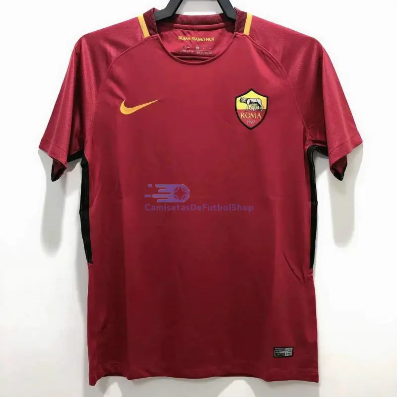 Camiseta AS Roma 2017/18 1ª Equipación Retro Rojo