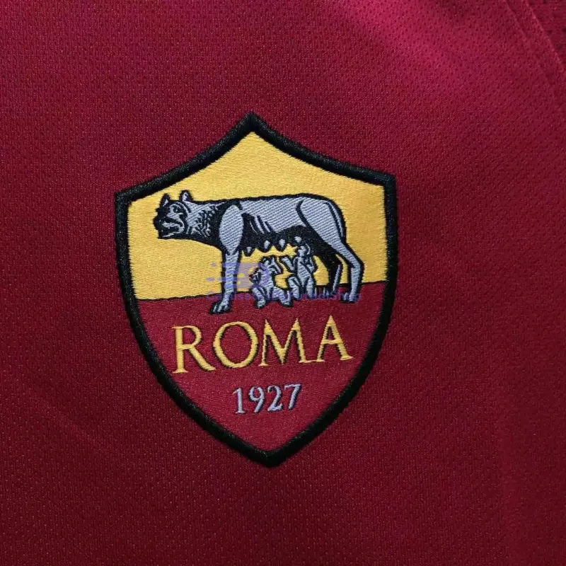 Camiseta AS Roma 2017/18 1ª Equipación Retro Rojo