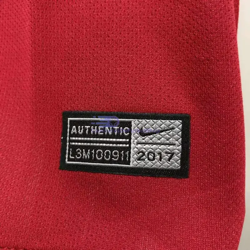 Camiseta AS Roma 2017/18 1ª Equipación Retro Rojo