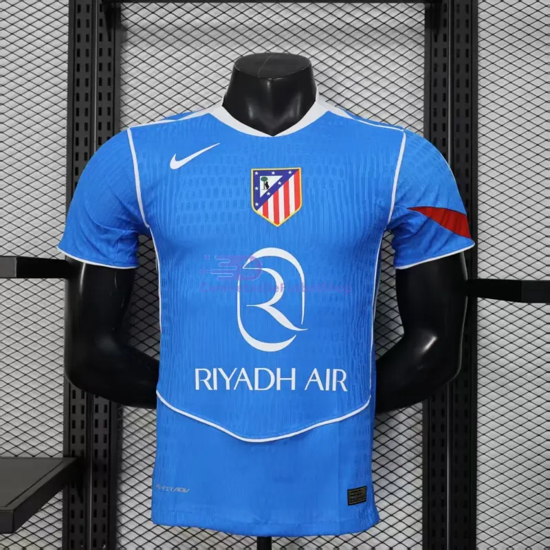 Camiseta Atlético de Madrid 2025/2026 3ª Equipación Azul (EDICIÓN JUGADOR)