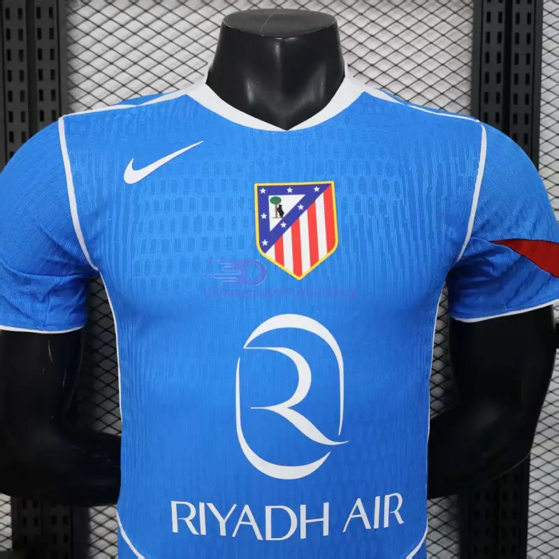 Camiseta Atlético de Madrid 2025/2026 3ª Equipación Azul (EDICIÓN JUGADOR)