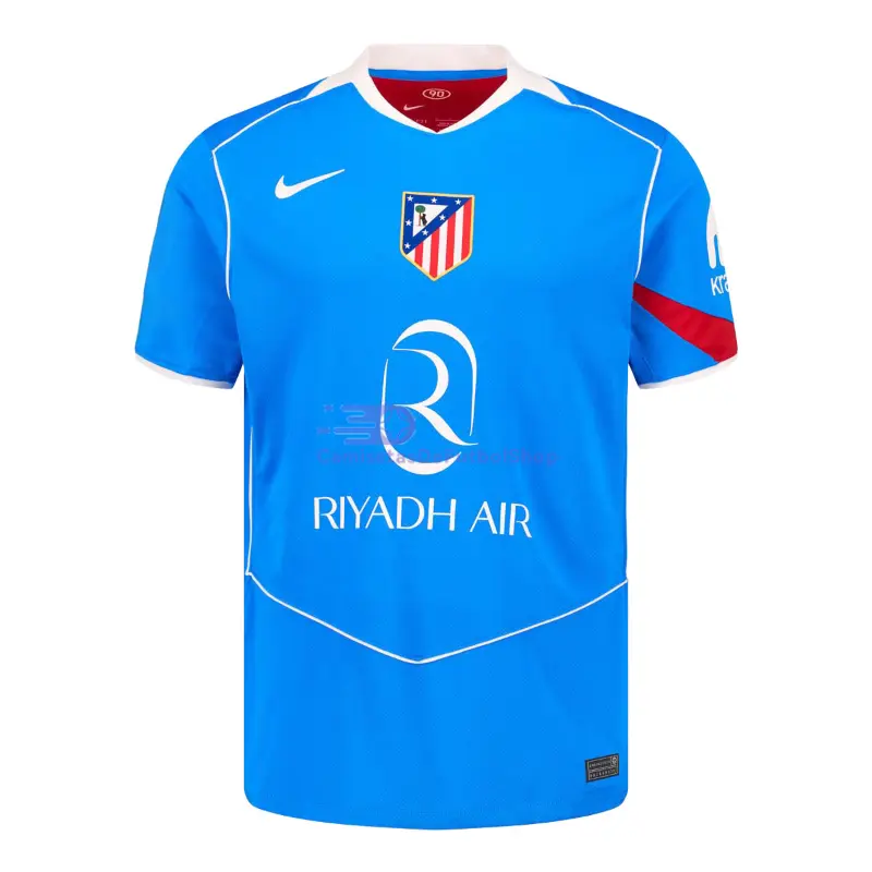 Camiseta Atlético de Madrid 2025/2026 3ª Equipación  Azul/Rojo