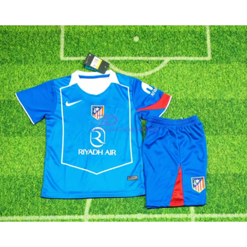 Camiseta Atlético de Madrid 2025/2026 3ª Equipación  Azul/Rojo