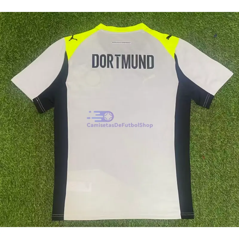 Camiseta Borussia Dortmund 2025/2026 2ª Equipación Amarillo/Negro/Gris