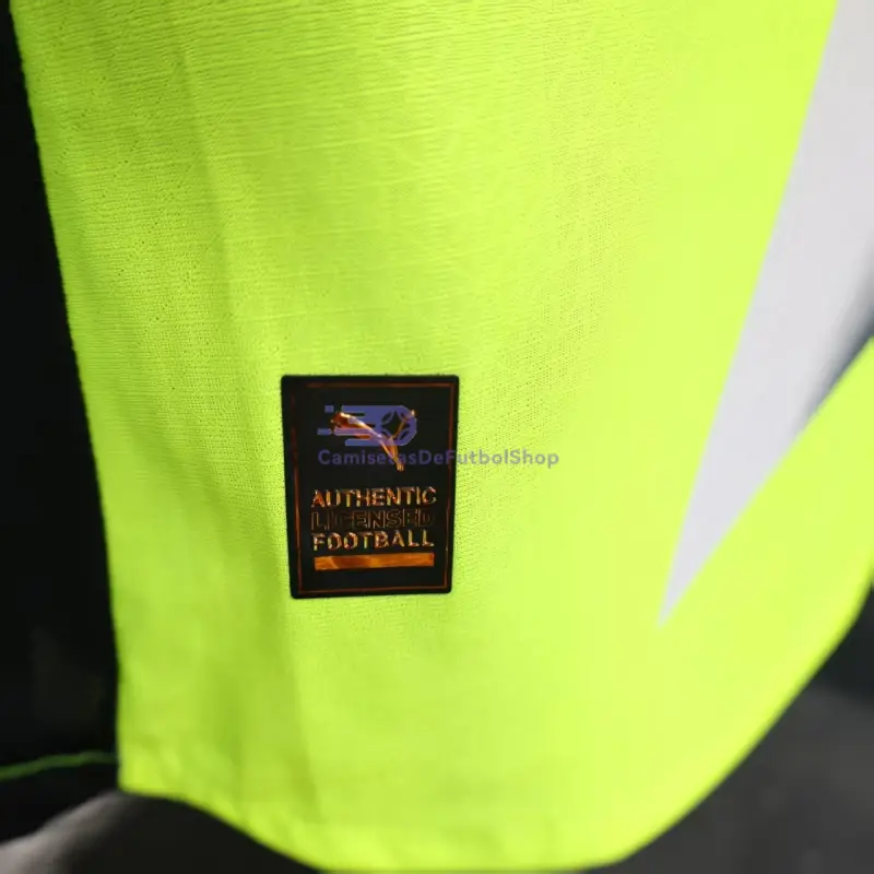 Camiseta Borussia Dortmund 2025/2026 2ª Equipación Amarillo/Negro/Gris (EDICIÓN JUGADOR)