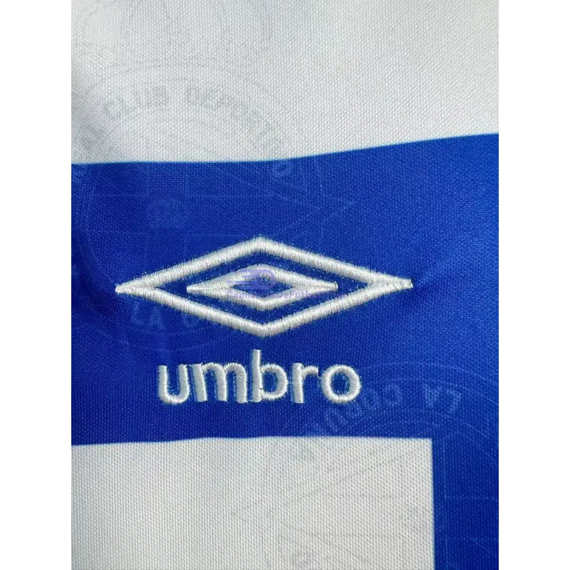 Camiseta Deportivo de La Coruña 1994/95 1ª Equipación Retro Blanco/Azul