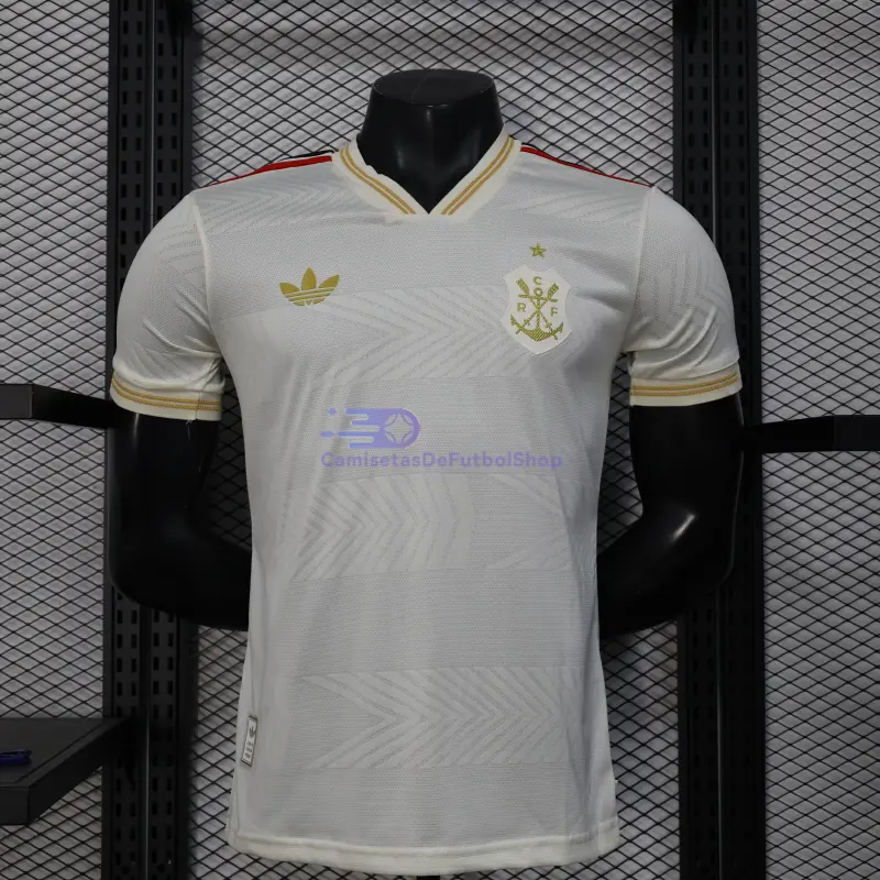 Camiseta Flamengo 2025/2026 3ª Equipación Blanco Roto (EDICIÓN JUGADOR)
