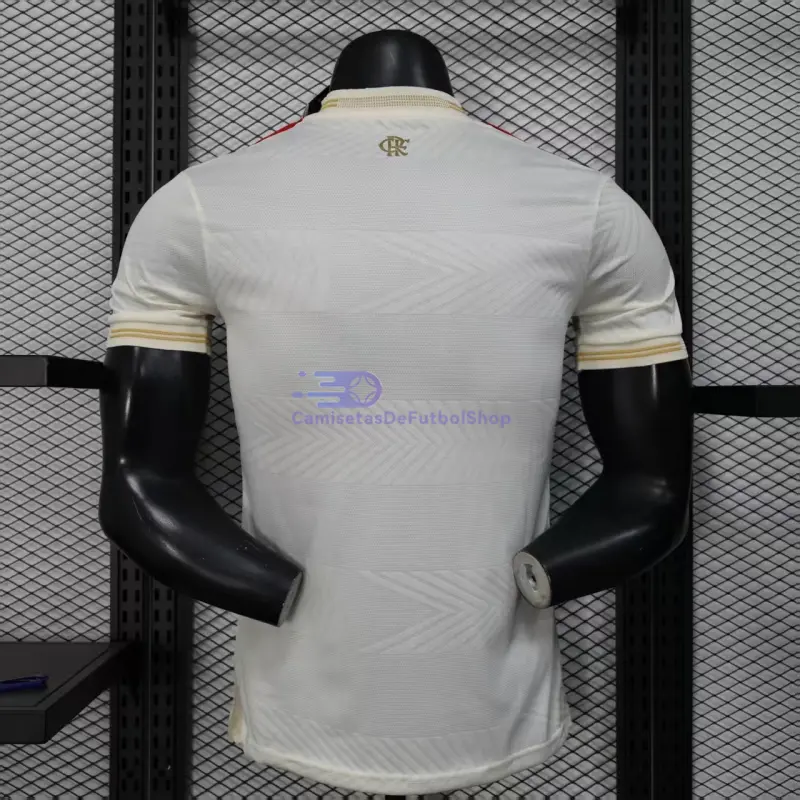 Camiseta Flamengo 2025/2026 3ª Equipación Blanco Roto (EDICIÓN JUGADOR)