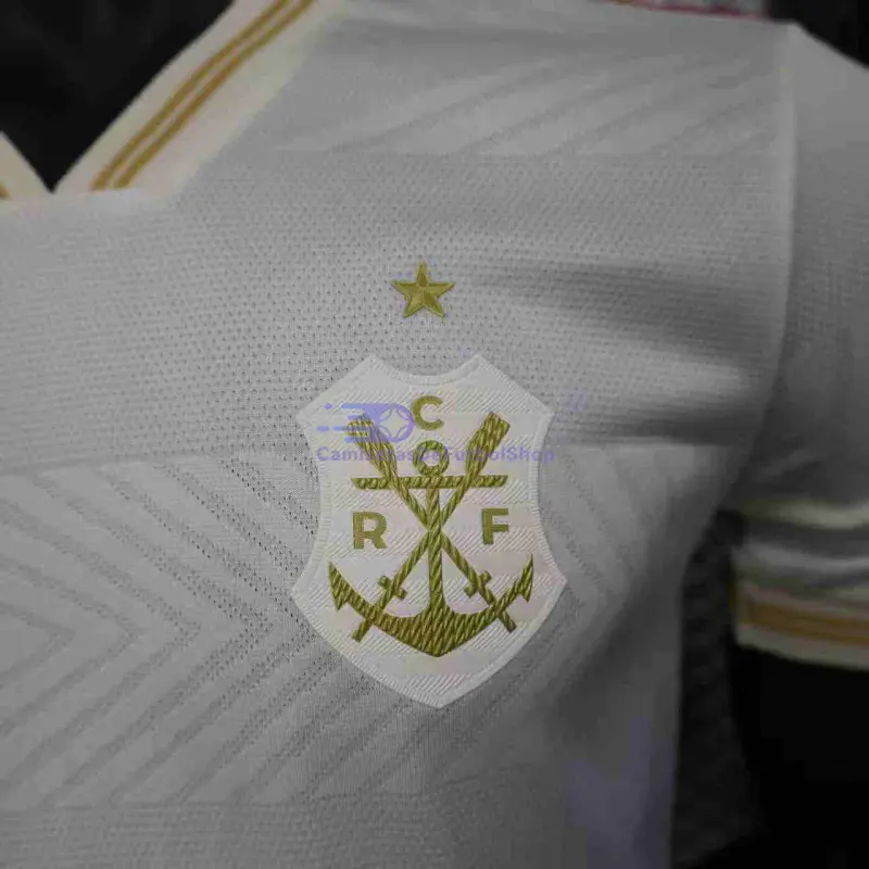 Camiseta Flamengo 2025/2026 3ª Equipación Blanco Roto (EDICIÓN JUGADOR)