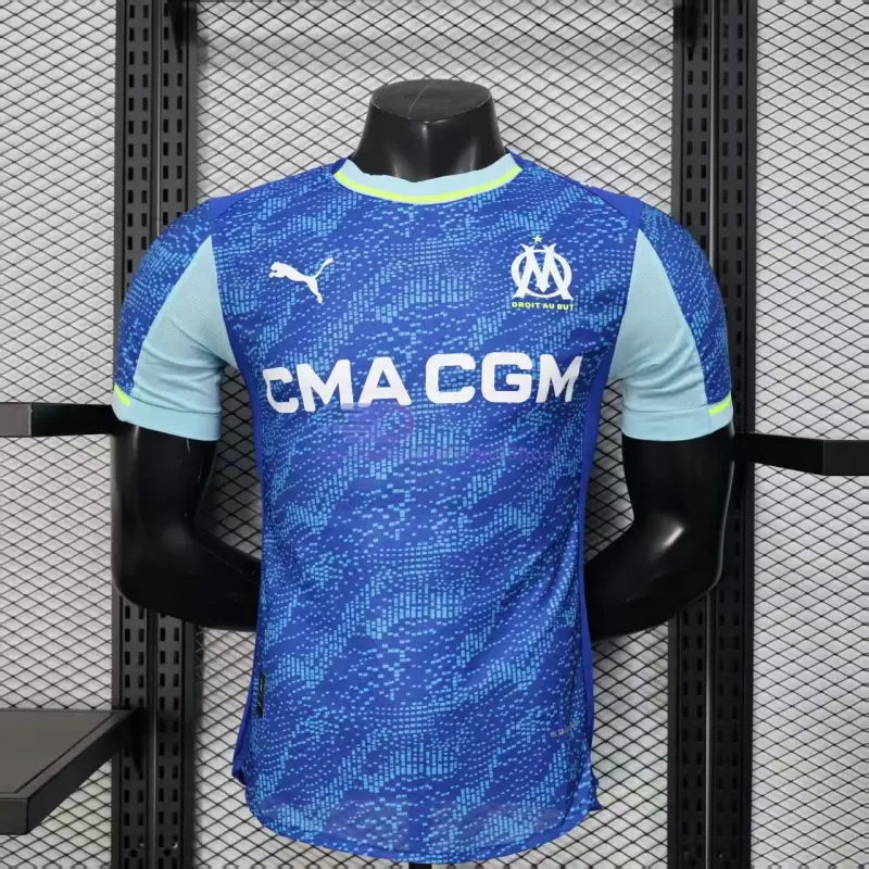 Camiseta Olympique Marsella 2025/2026 3ª Equipación Azul (EDICIÓN JUGADOR)