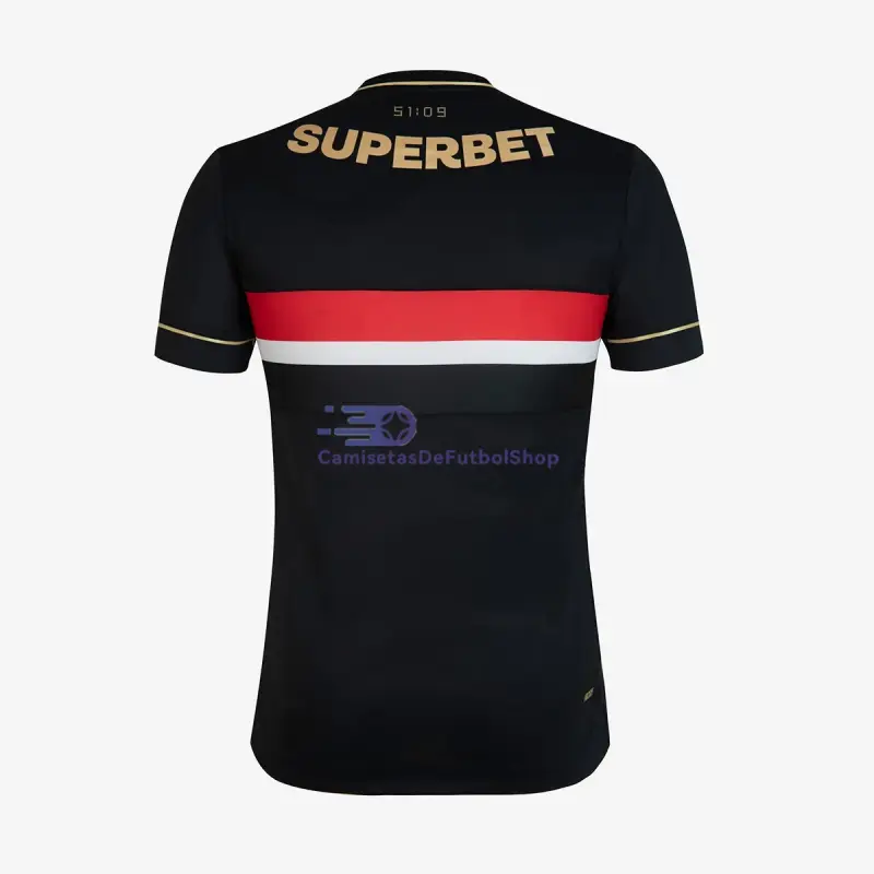 Camiseta São Paulo 2025/2026 3ª Equipación Negro