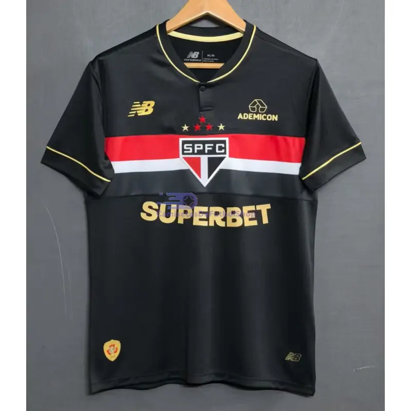 Camiseta São Paulo 2025/2026 3ª Equipación Negro