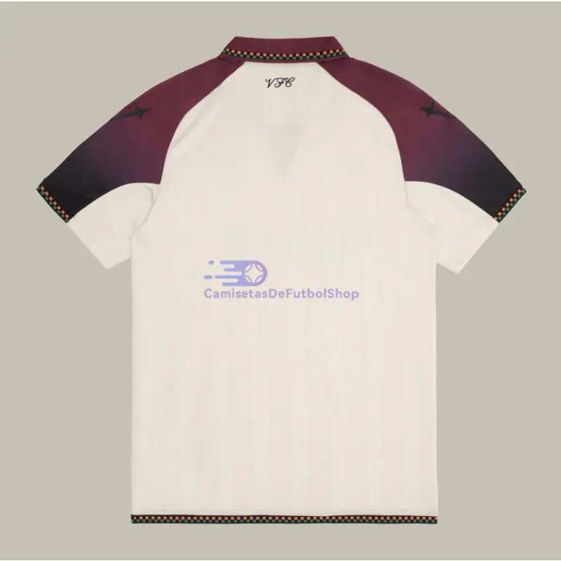 Camiseta Venezia FC 2025/2026 2ª Equipación Beige/Rojo Oscuro