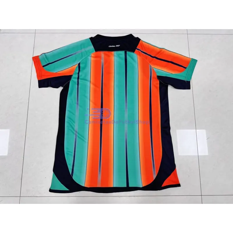 Camiseta Venezia FC 2025/2026 3ª Equipación Naranja/Verde/Negro