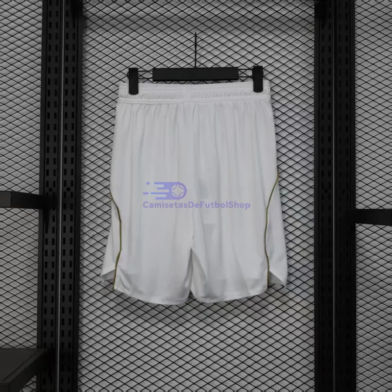 Pantalón Corto Aston Villa 2025/2026 1ª Equipación Blanco (EDICIÓN JUGADOR)