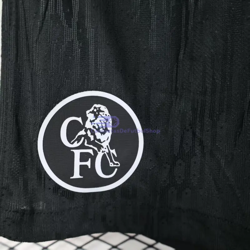 Pantalón Corto Chelsea 2025/2026 3ª Equipación Negro (EDICIÓN JUGADOR)