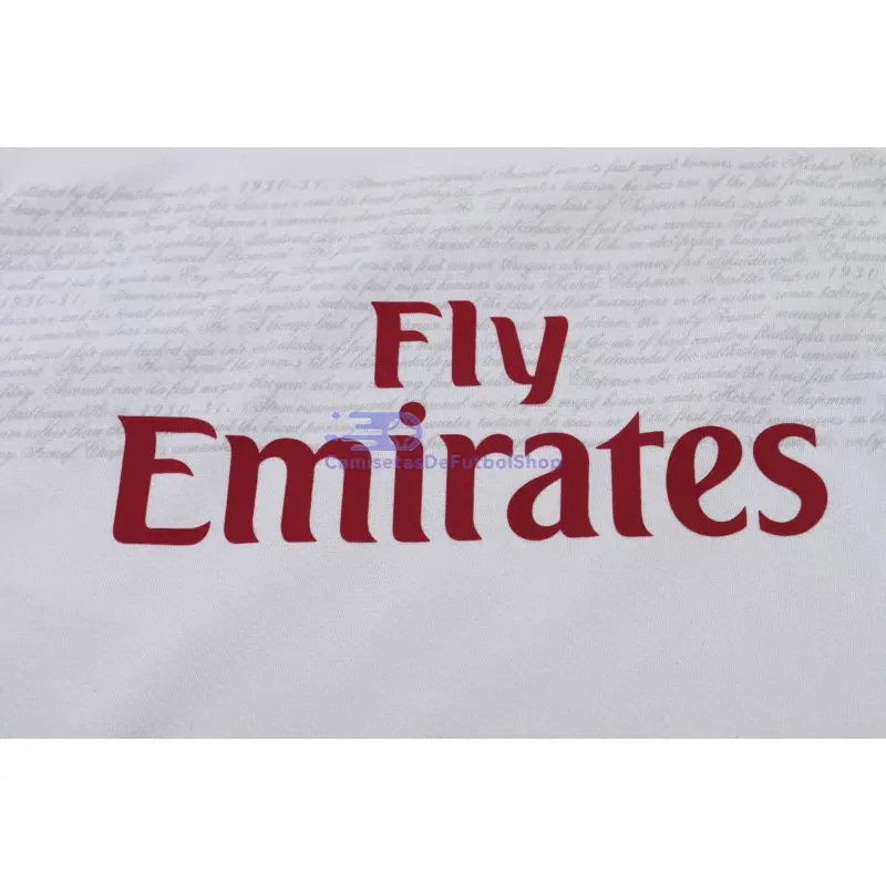 Camiseta Arsenal 2007/08 2ª Equipación Retro Blanco Niño Kit