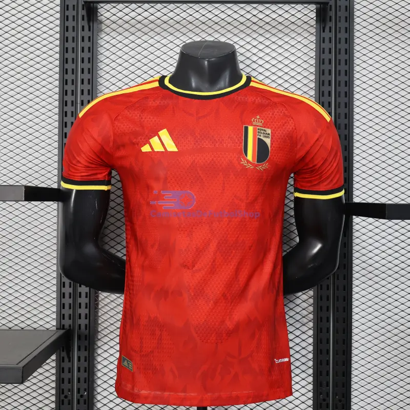 Camiseta Bélgica 2026 1ª Equipación Rojo (EDICIÓN JUGADOR)