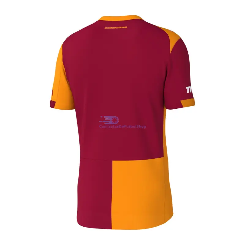 Camiseta Galatasaray 2025/2026 1ª Equipación Rojo/Naranja