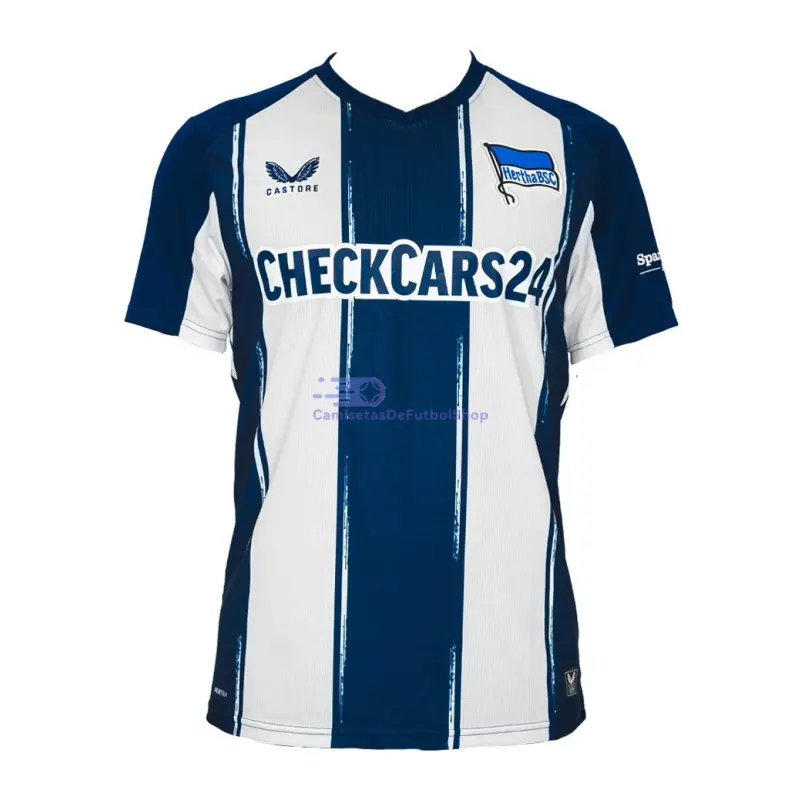 Camiseta Hertha Berlin 2025/2026 1ª Equipación Azul/Blanco