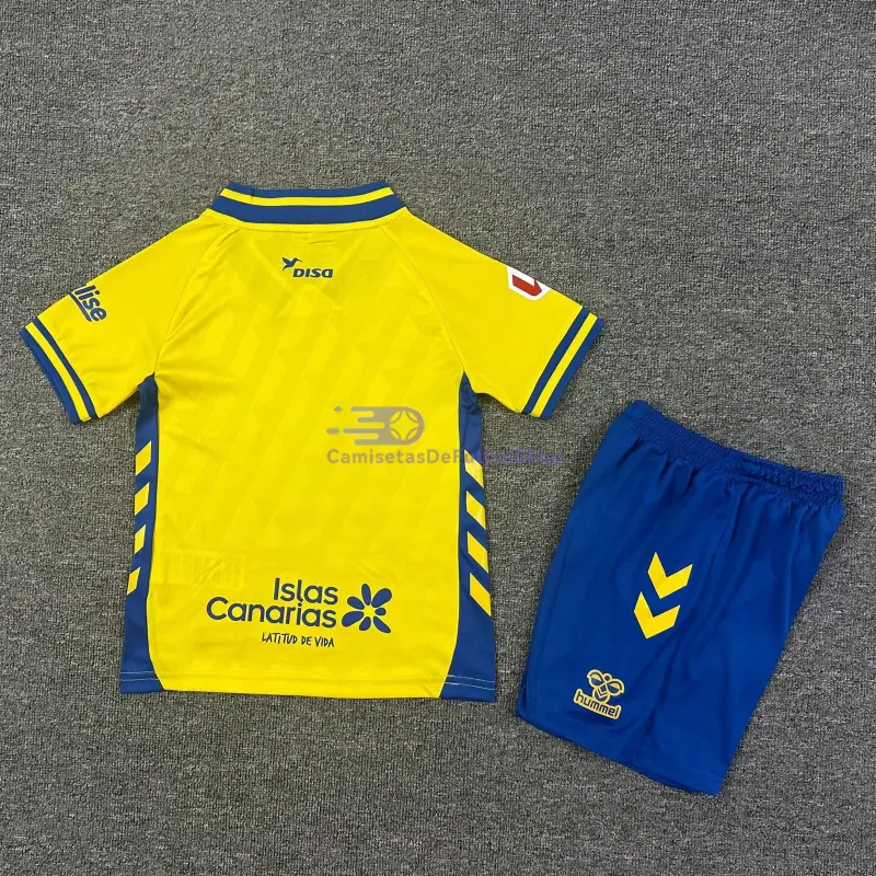 Camiseta Las Palmas 2025/2026 1ª Equipación Amarillo Niño Kit
