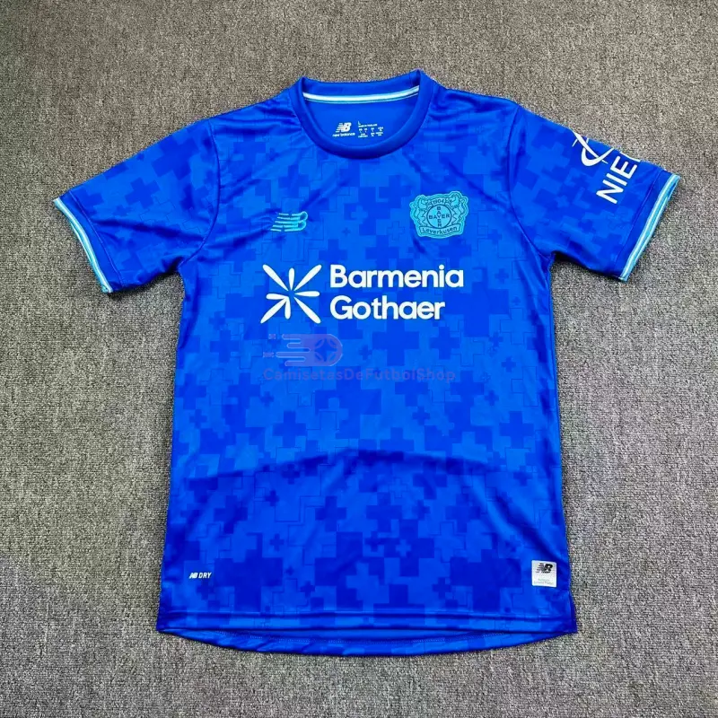 Camiseta Leverkusen 2025/2026 3ª Equipación Azul