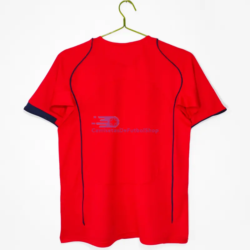 Camiseta PSG 2004/05 2ª Equipación Retro Rojo