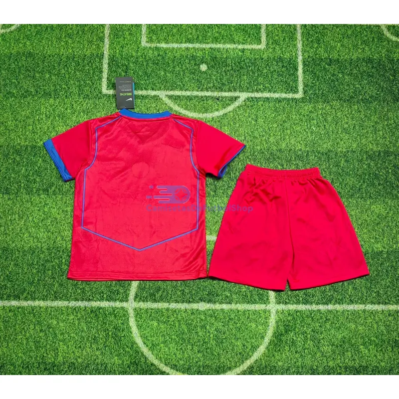 Camiseta PSG 2025/2026 3ª Equipación con Estrella Rojo Niño Kit