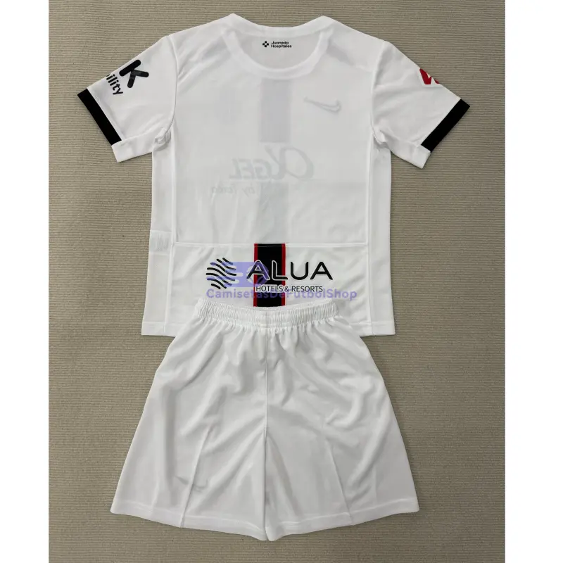 Camiseta RCD Mallorca 2025/2026 2ª Equipación Blanco con Parche La Liga