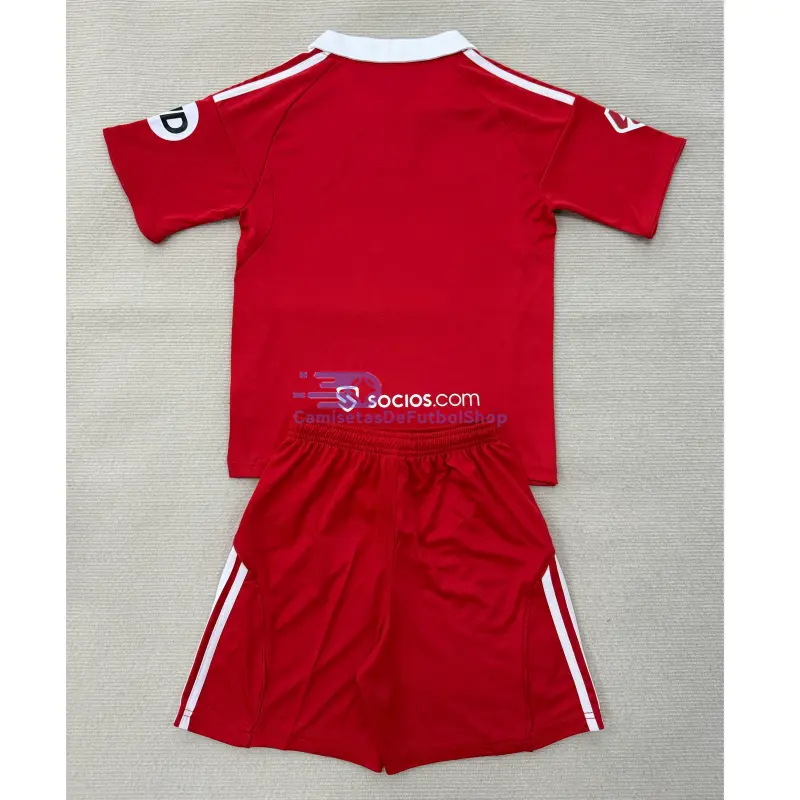 Camiseta Sevilla FC 2025/2026 2ª Equipación Rojo con Parche La Liga