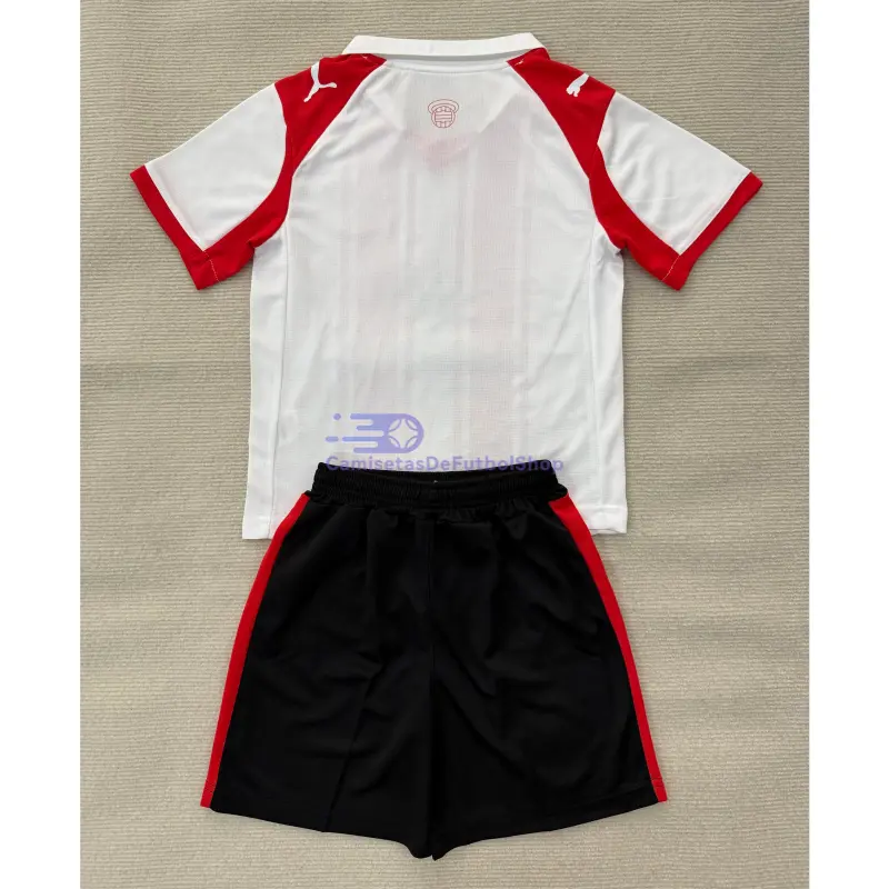 Camiseta Southampton 2025/2026 1ª Equipación Rojo/Blanco Niño Kit